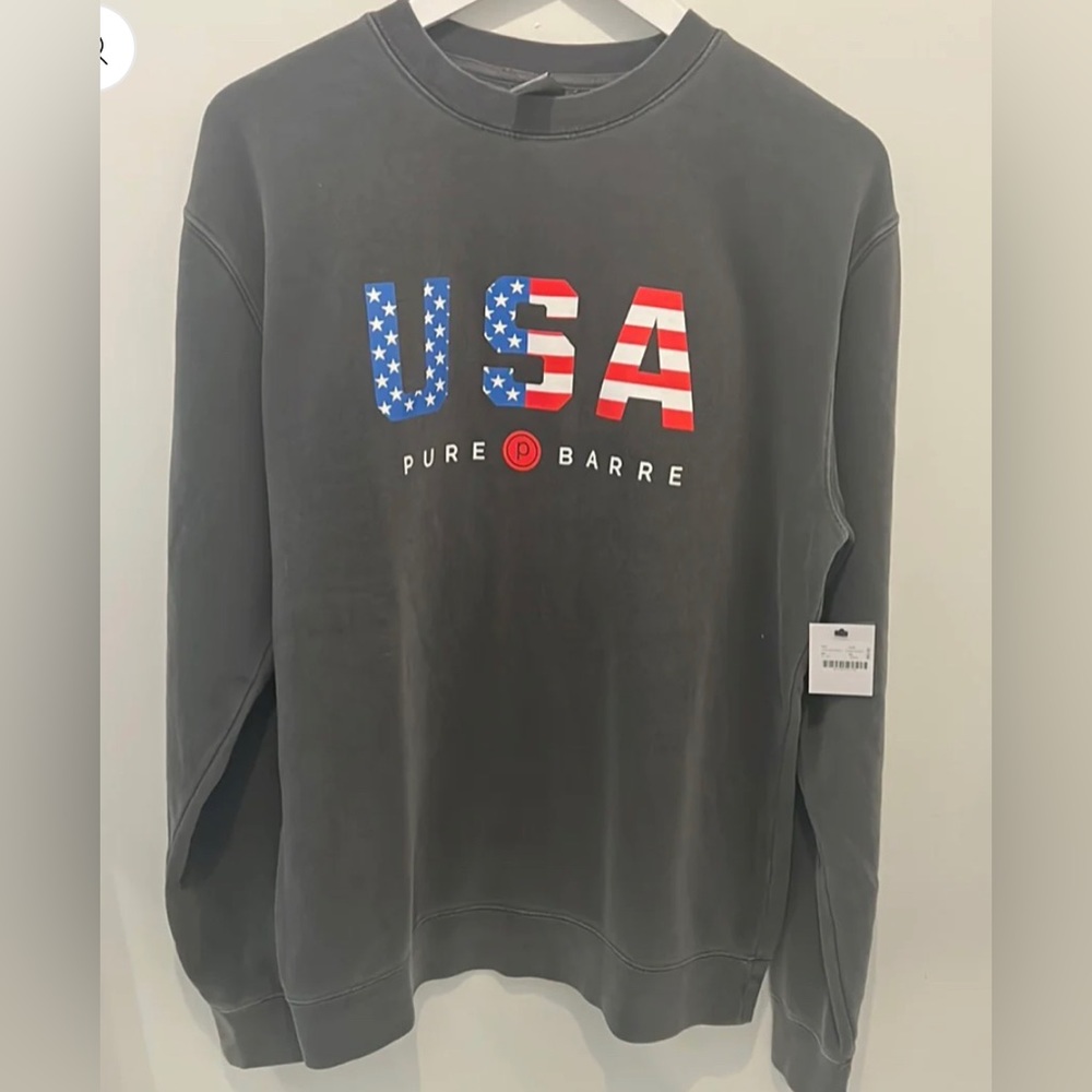 Pure Barre USA Sweater new w/tags